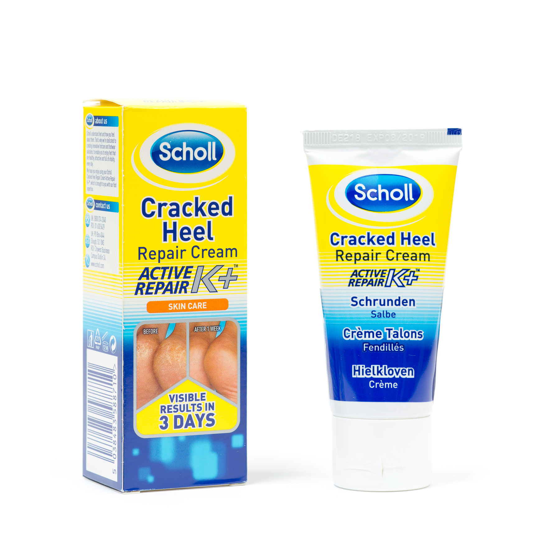 Crema Scholl pentru calcaie crapate