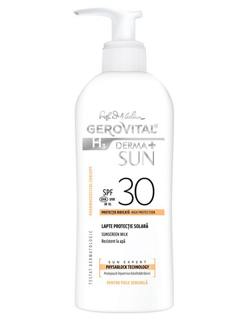 Lapte cu protectie solara Sun Expert SPF 30