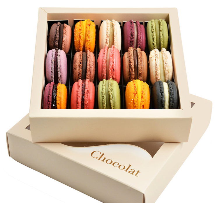 Cutie 15 macarons Chocolat