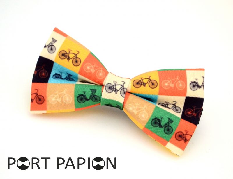 Papion cu bicicleta