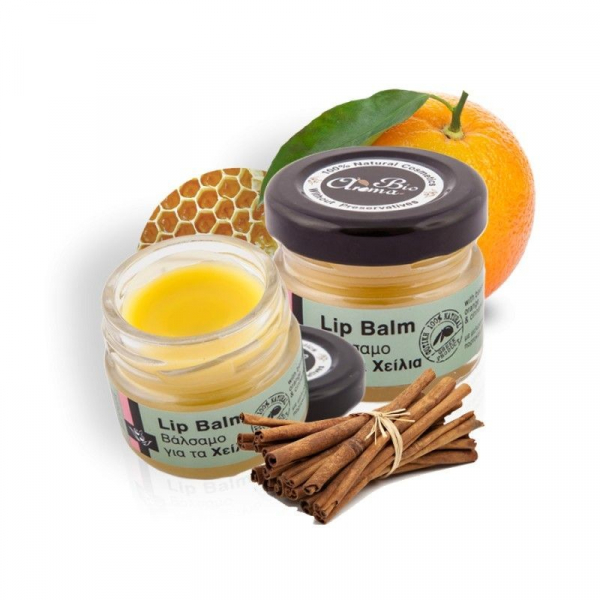 Balsam de buze cu scortisoara si portocale