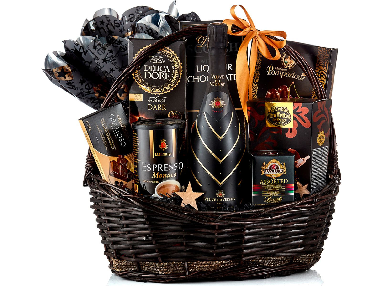 Coș cadou Veuve Assorted