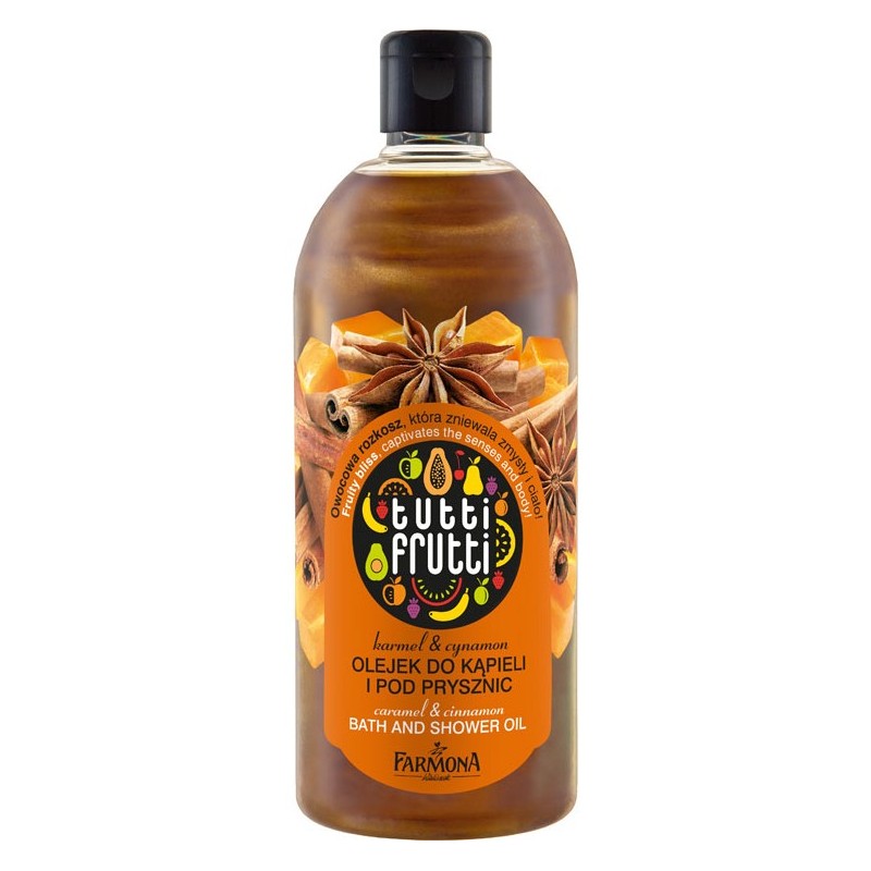 Gel de dus cu caramel si scortisoara