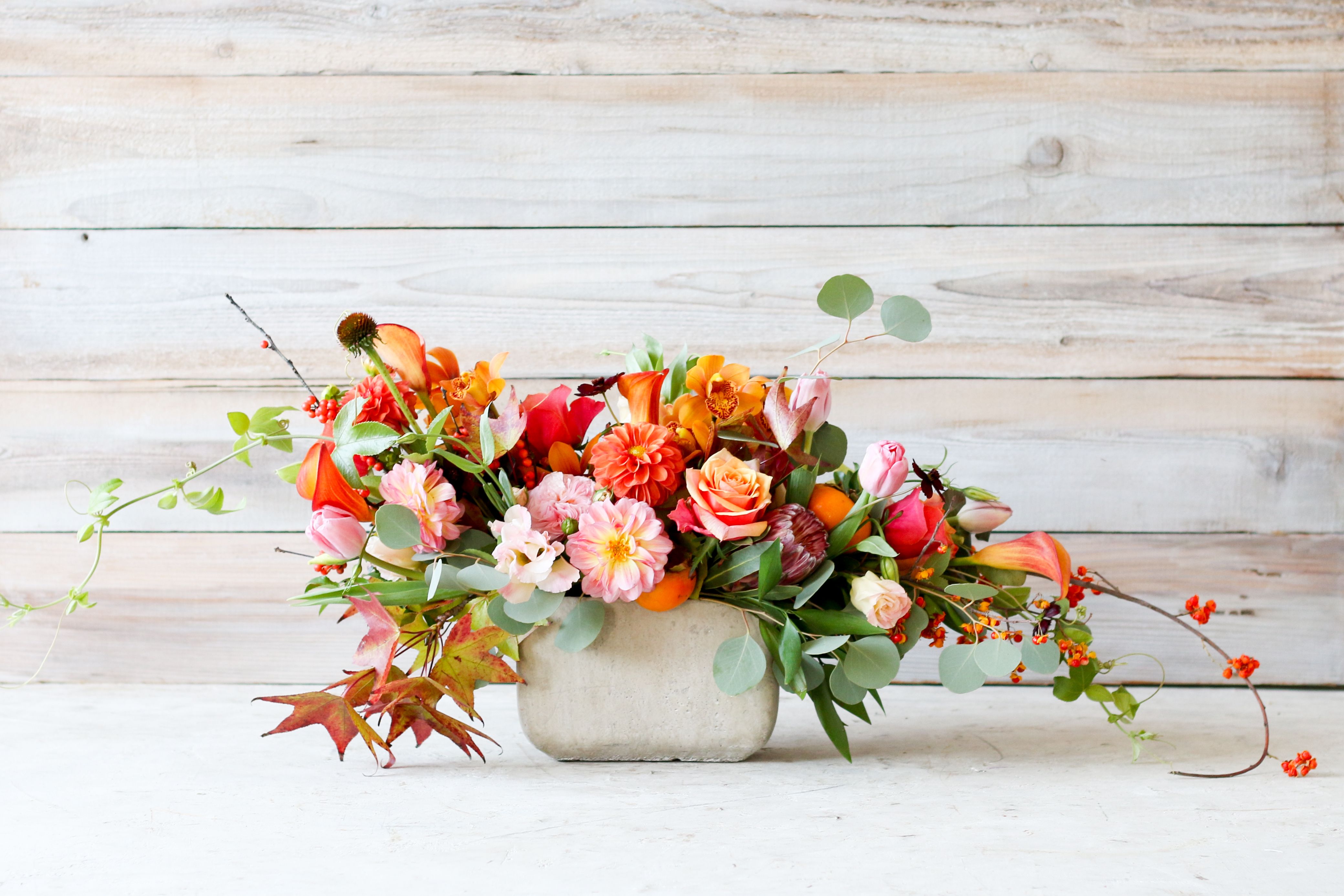 9 autumn floral arrangements for a colorful house
