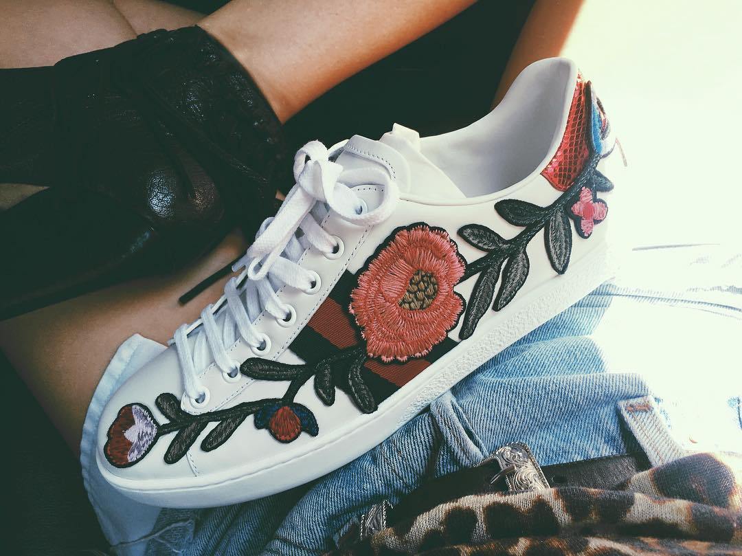 Floral Embroidery Shoes