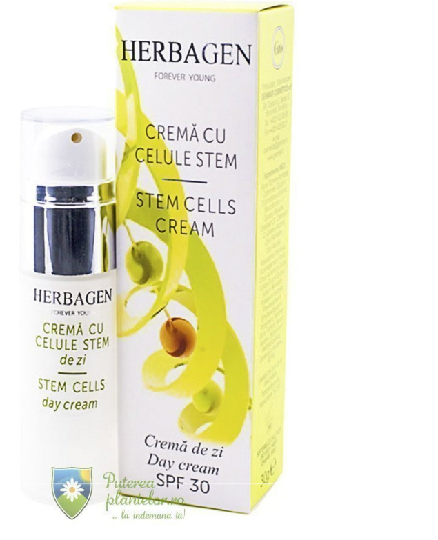 Cremă de față cu celule stem Herbagen (30 g)