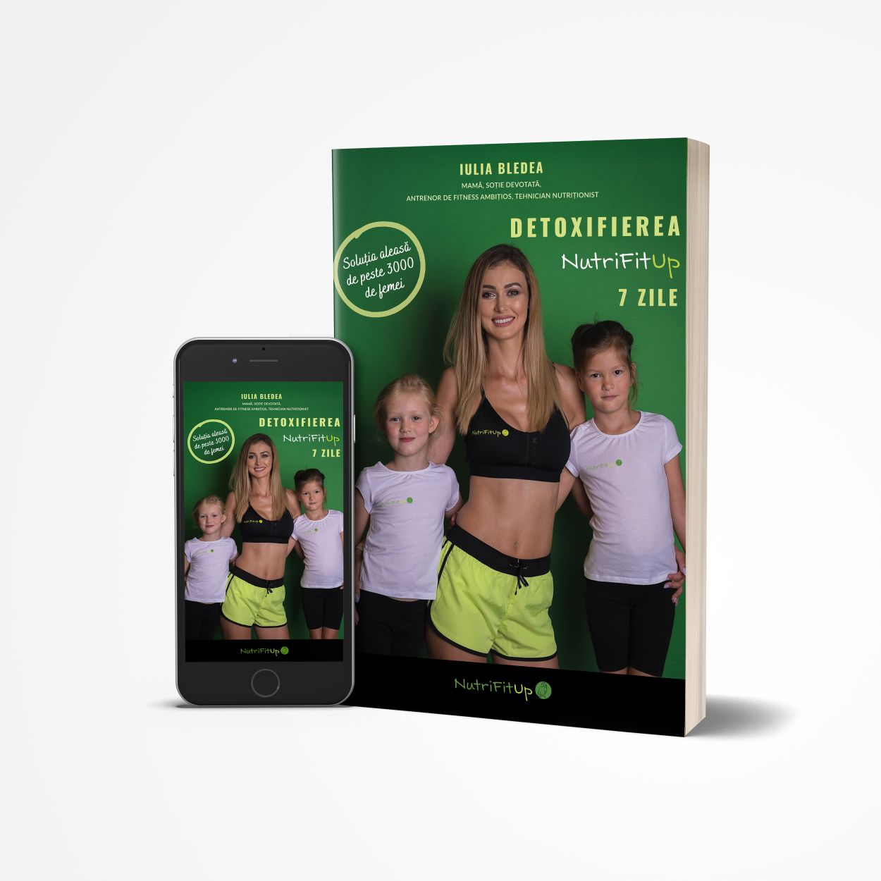  Ebook Detoxifierea NutriFitUp – 7 zile, Iulia Bledea