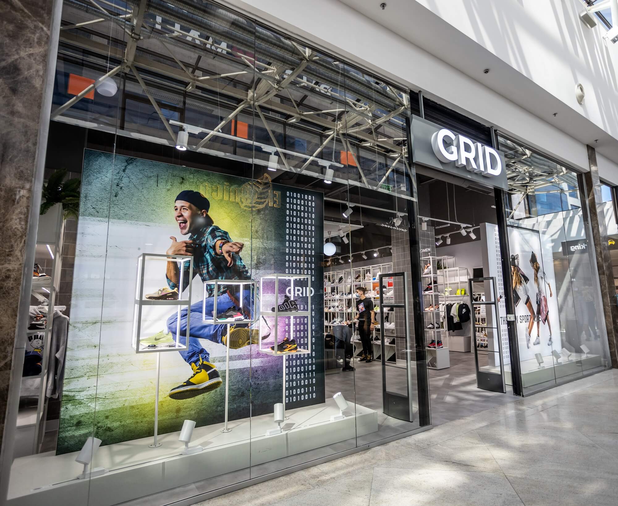 The GRID brand the 12th store in Palas Iasi | in Romania