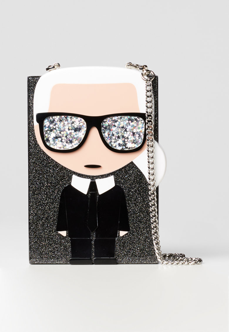  Geanta design atipic Karl Lagerfeld