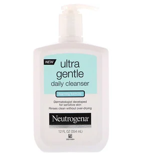 gel de curatare spumant neutrogena ultra gentle fara parfum si alcool