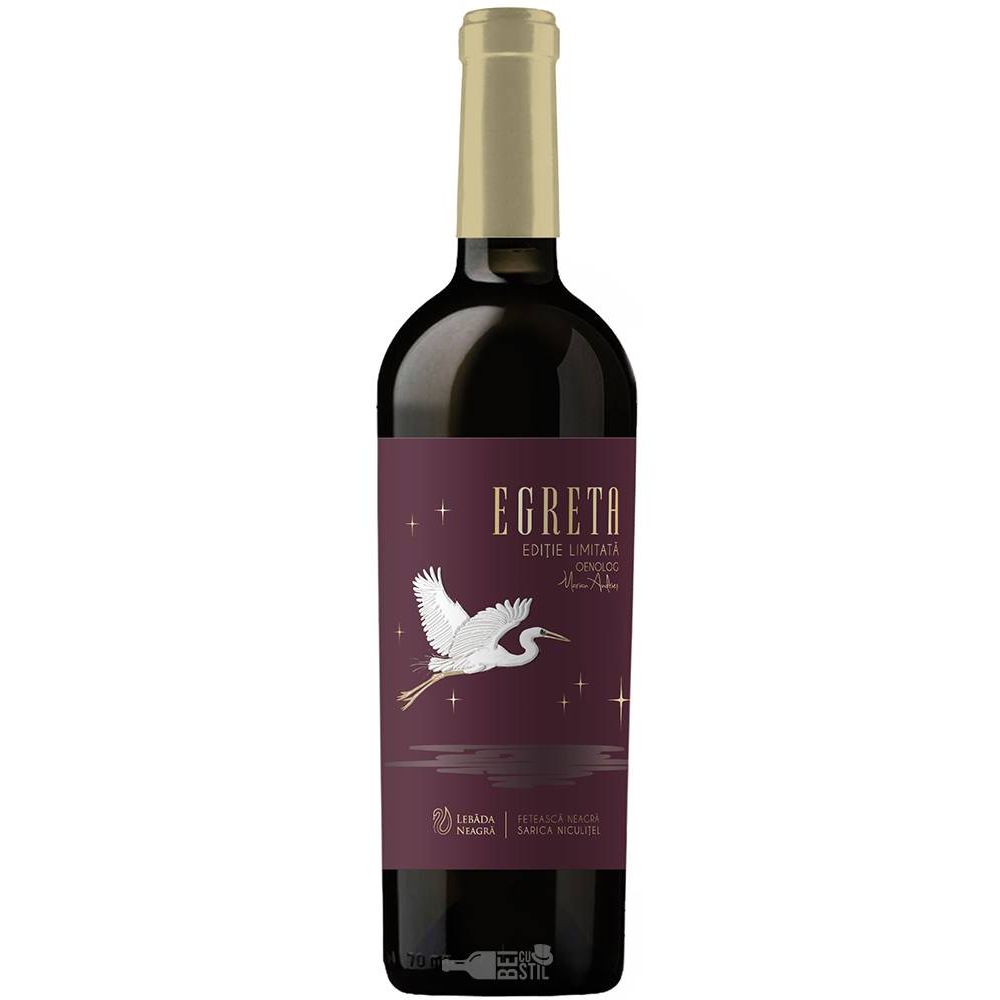  Lebăda Neagră Egreta Ediție Limitată, vin roșu sec