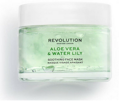 Masca de fata Makeup Revolution Aloe Vera & Water Lily Soothing Face Mask