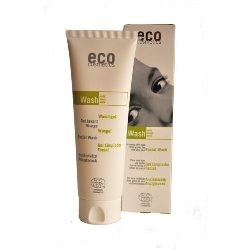 Gel de curățare a feței cu ceai verde și echinacea ECO Cosmetics