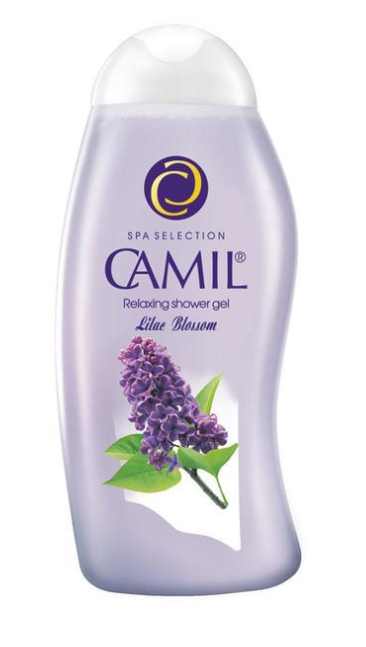 Gel de dus cu liliac