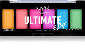 paleta cu farduri de ochi nyx profesional ultimate edit