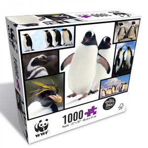 Puzzle cu pinguini