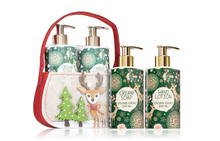 set cadou pentru femei Vivian Gray Golden Christmas