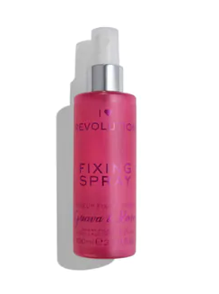 spray fixare makeup guava si rose i heart revolution